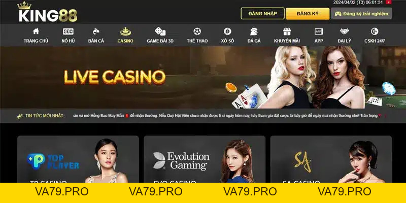 CASINO KING88 - Va79